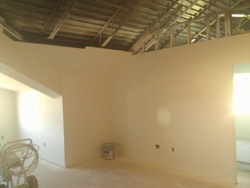 Custom plastering by Atlantic Drywall