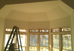 Custom plastering by Atlantic Drywall